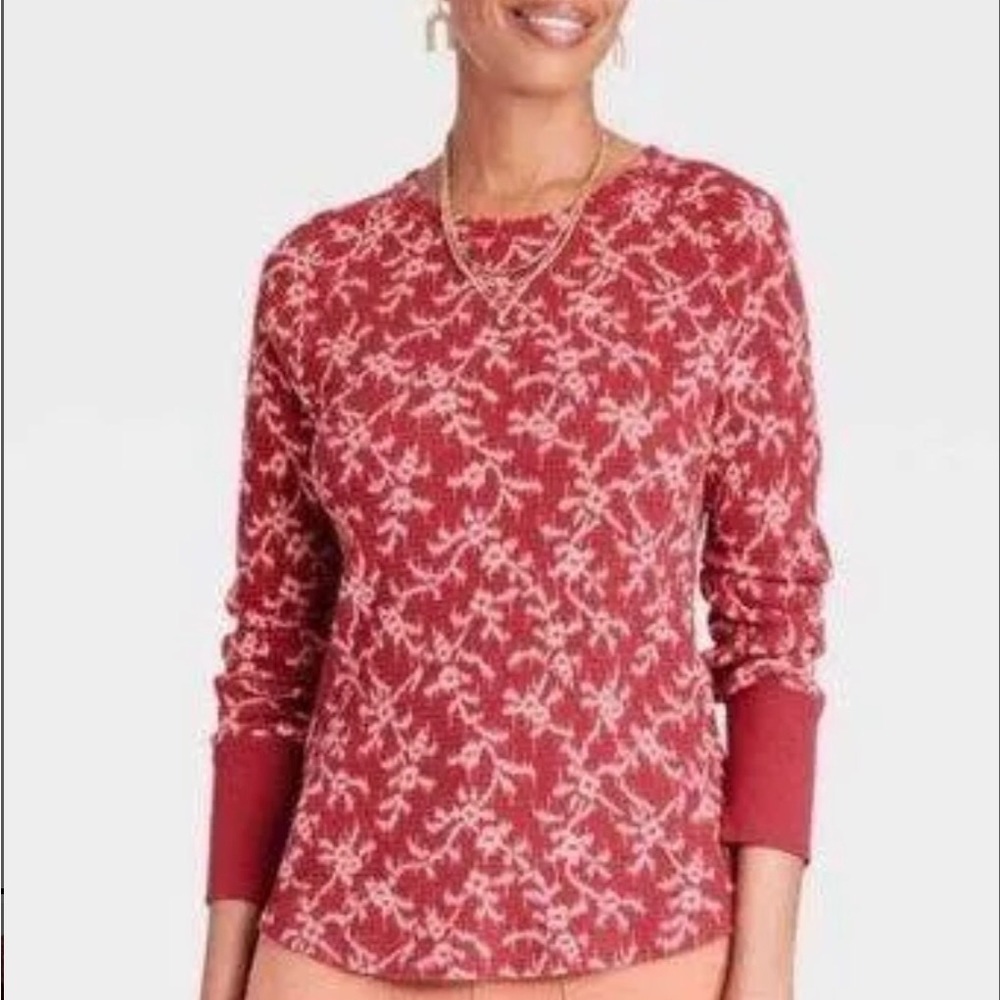 Knox Rose Women's Long Sleeve Thermal Top - Picture 3 of 9